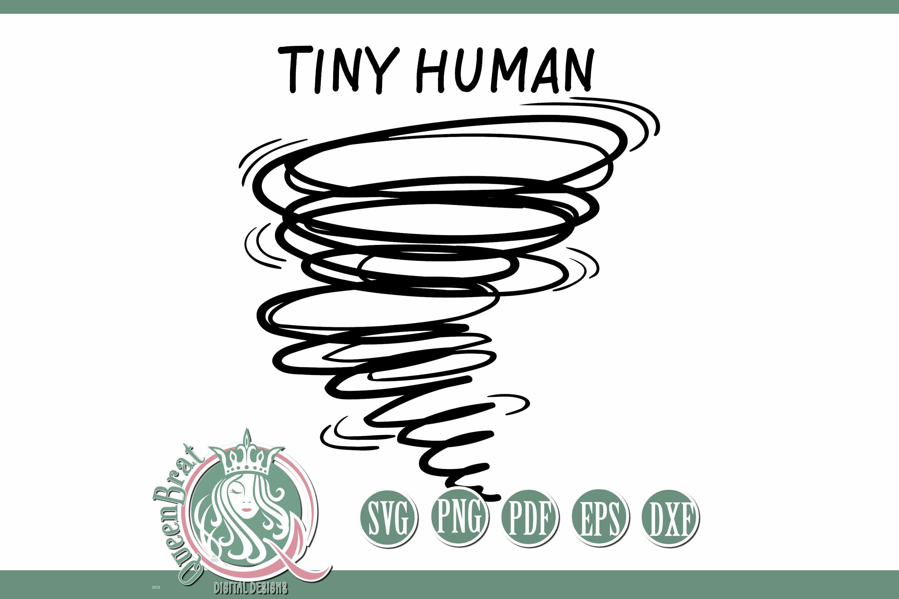 Tiny Human Tornado SVG