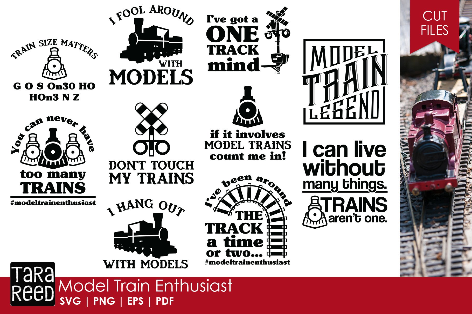 Free Train SVG File For Cricut