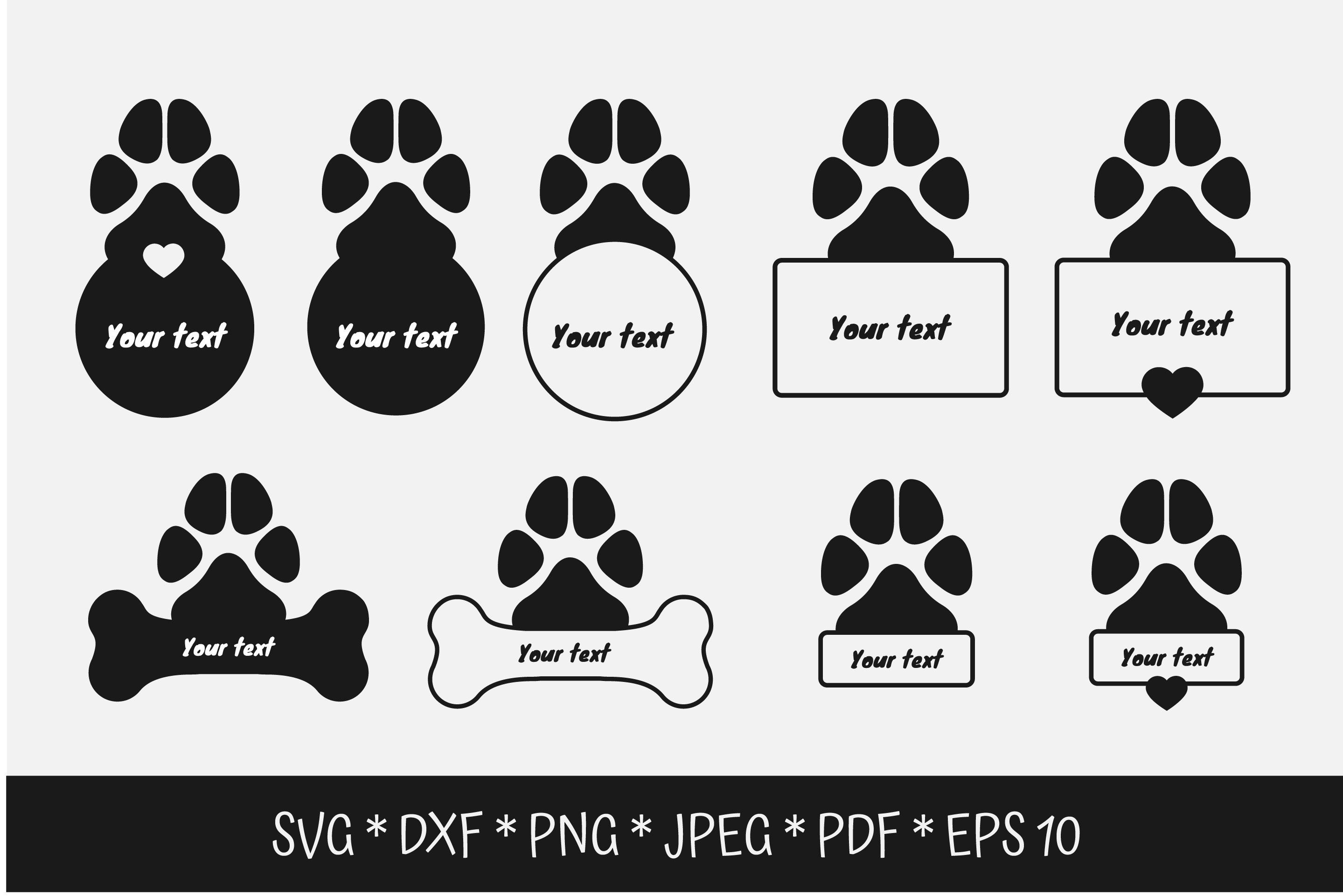 Dog Paw Print Svg Free - Free SVG Images