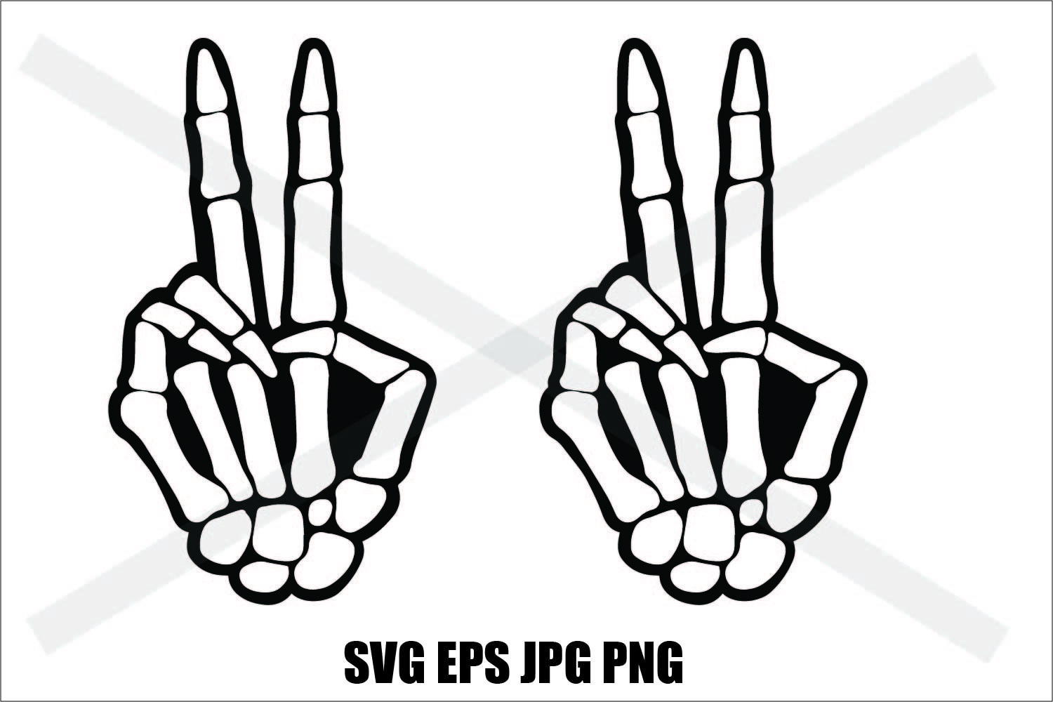 Middle Finger Svg Finger Silhouette Skeleton Hand Svg - vrogue.co