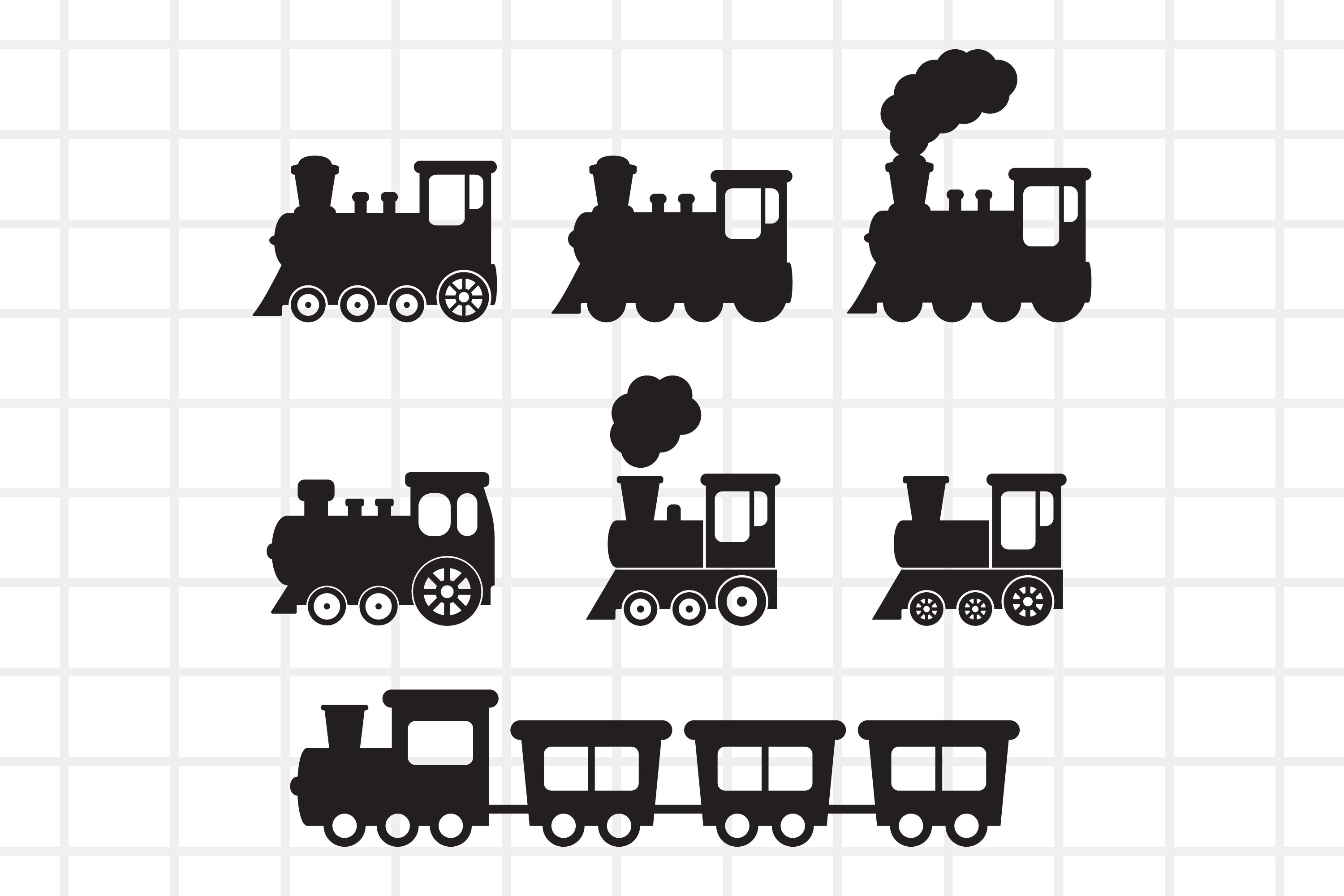 Free Train Svg Files For Cricut Train Monogram Svg Cutting File Train ...