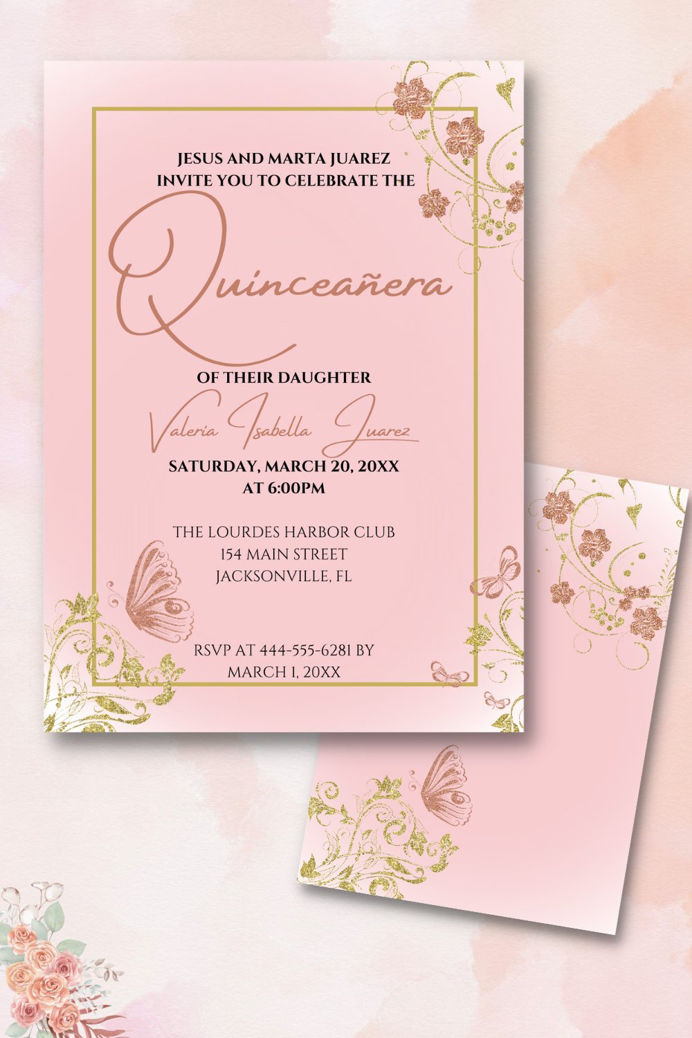 Quinceanera Invitation Examples Purchase Discount | francitius.org