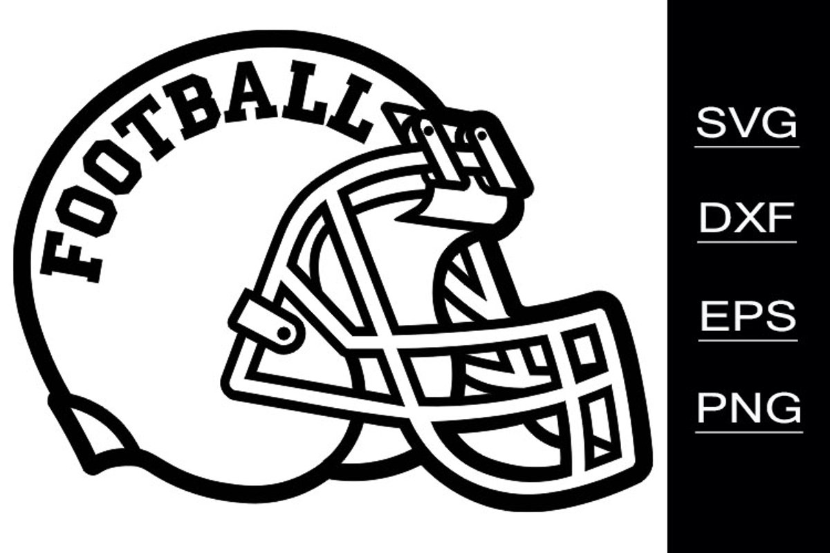 Football Svg Helmet