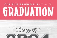 Class of 2034 svg - a 2034 svg cut file for 2034 graduates Product Image 5