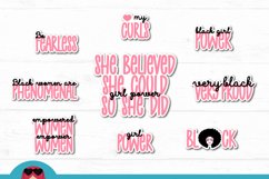 Black Woman Stickers PNG Women Power Product Image 3