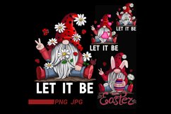 Hippie gnome let it be png gnome easter png Product Image 5