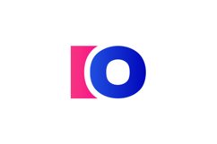 IO logo design Product Image 1