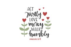 Micah 6:8 Product Image 1