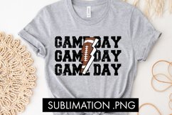 Game Day Football Lightning Bolt Sublimation PNG Product Image 3