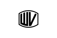 WV logo design Product Image 1