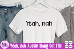 Yeah, Nah Aussie / Kiwi Slang SVG Cut File Product Image 1