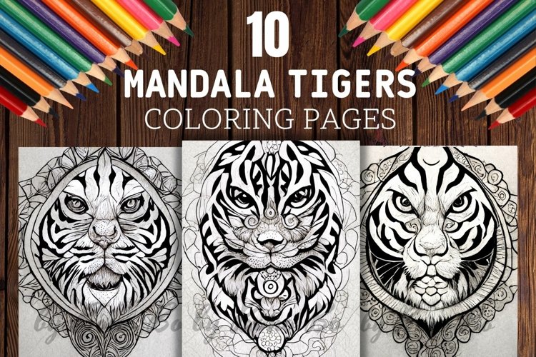 Tiger Coloring Pages Image 6