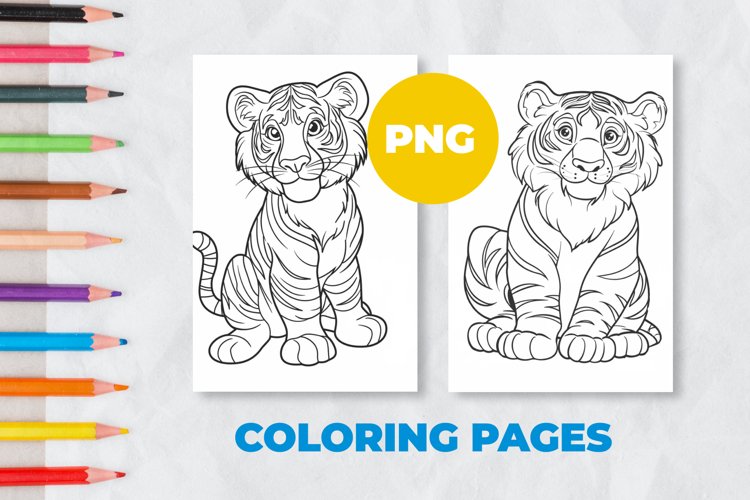 Tiger Coloring Pages Image 5