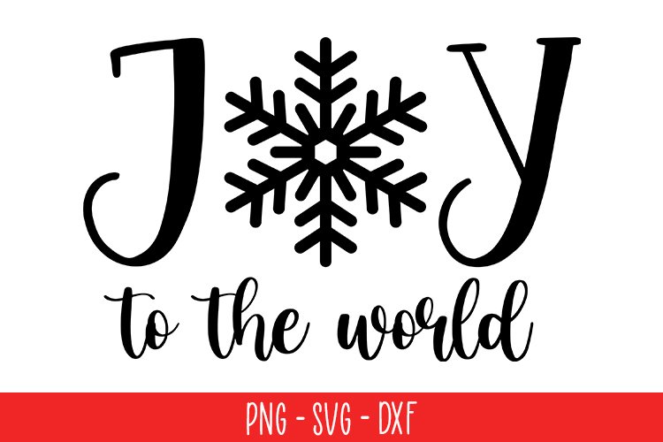 Joy to the world svg , Cut File, Cricut,Clip art example image 1