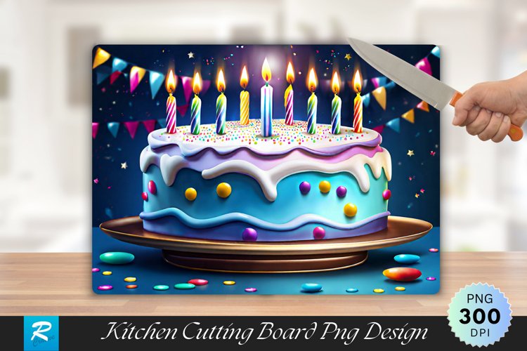 Birthday Cake SVG Image 3