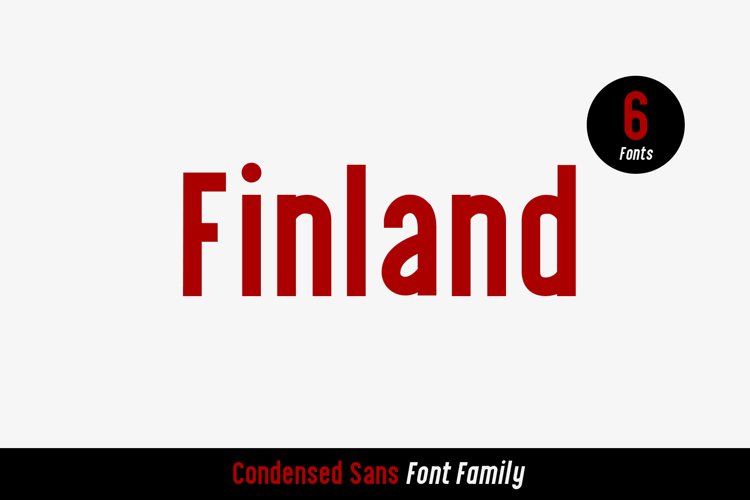 Finland Font Family example image 1