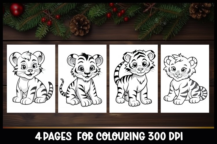 Tiger Coloring Pages Image 8