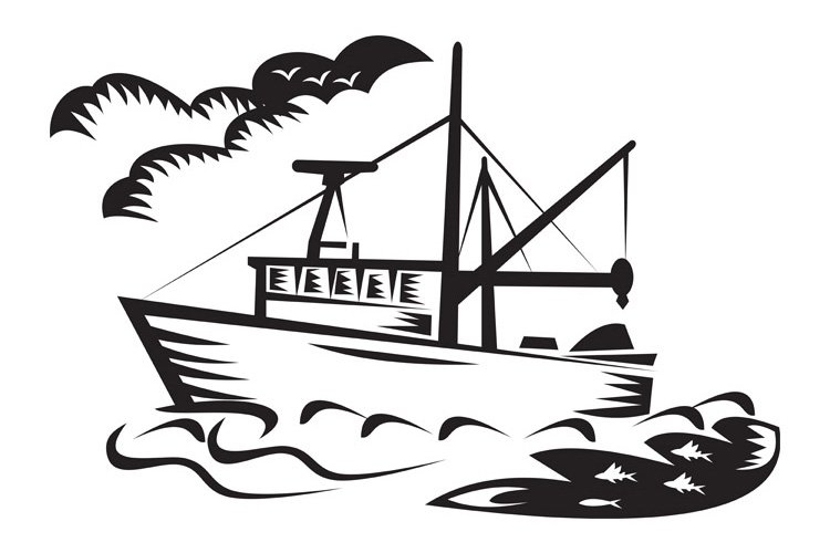 Fishing Boat Artwork  Image 6