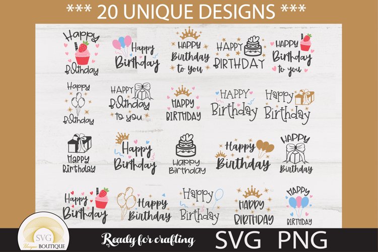 Birthday Balloons SVG Image 10