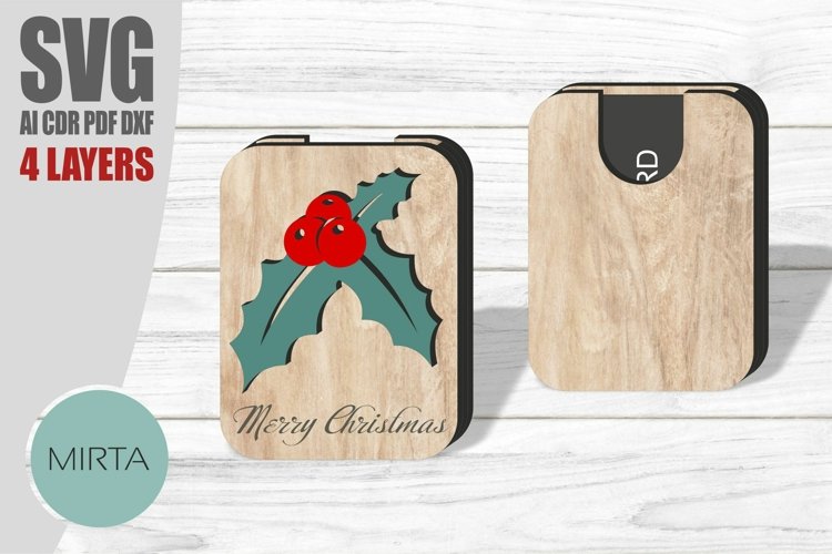 Christmas Gift Card Holder SVG Image 7