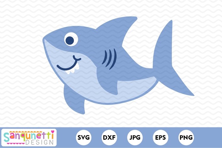 Birthday Shark SVG Image 3