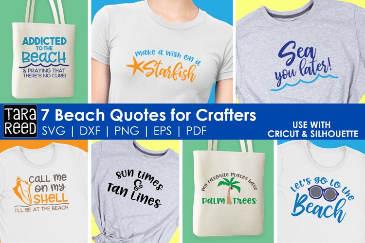 Beach SVG Bundle for Cricut| Beach Shirt Designs