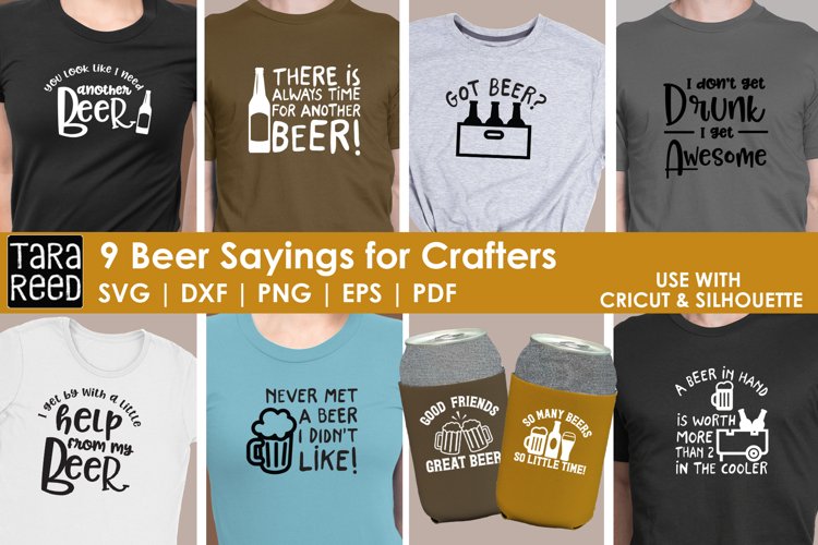 9 Beer SVG for Cricut and Crafting | Beer Glass DIY