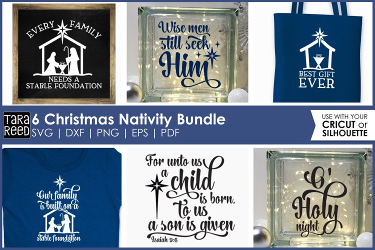 6 Christmas Nativity Quotes for Crafters | Glass Blocks