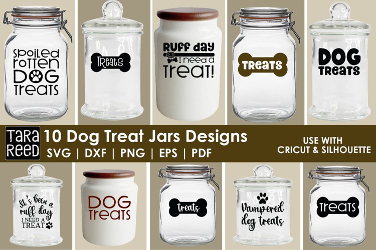 Dog Treat Jar Designs for Crafters | Cricut Pet Projects