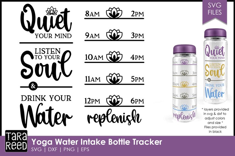 Yoga Water Bottle Tracker