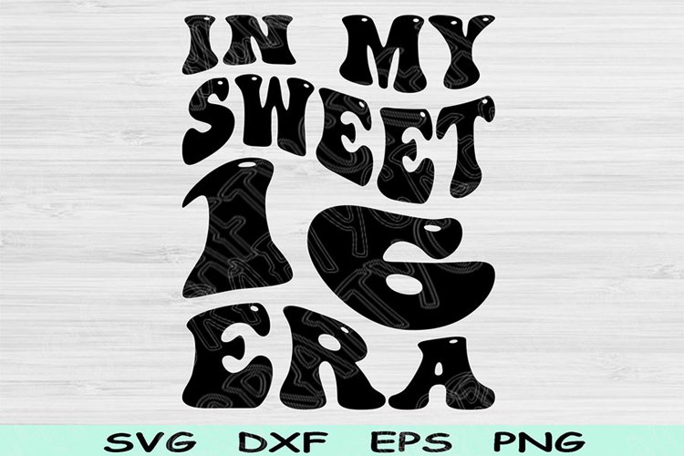 Sweet 16 SVG Image 4