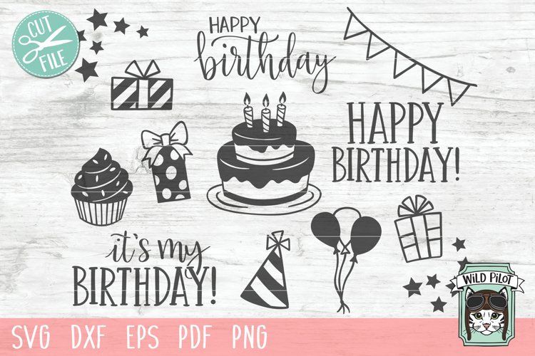 Birthday Balloons SVG Image 11