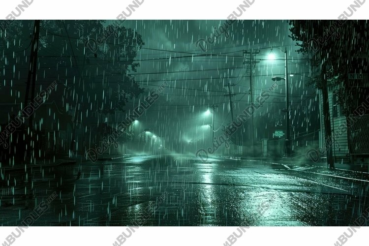 lightning dark rain example image 1