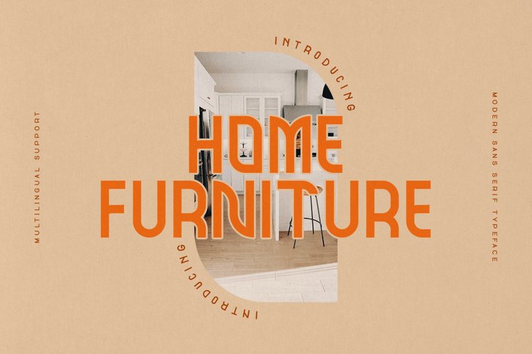 Home Furniture Font