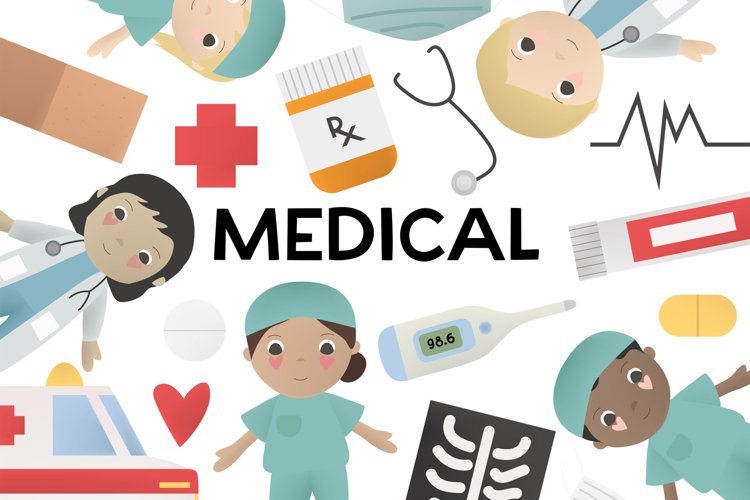 Medical Clipart - 32Design Elements