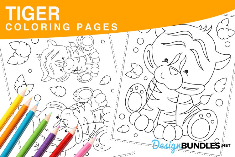 Tiger Coloring Pages Image 2