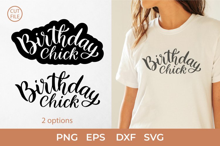 Birthday Chick SVG Image 4