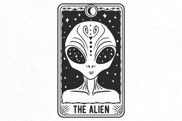 Cute Alien Svg Image 5