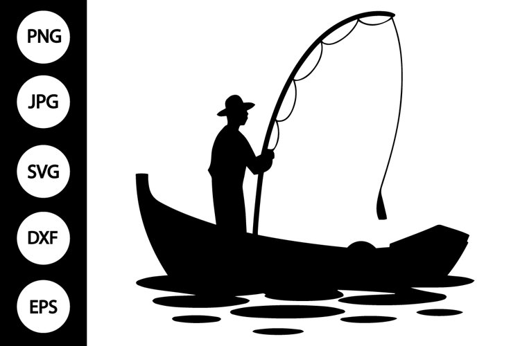 Fishing Boat Svg Image 2