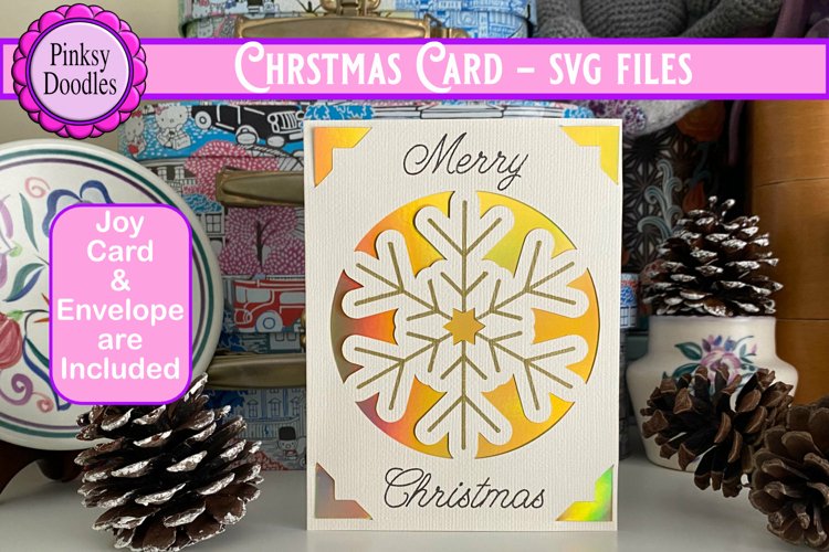 Christmas Card SVGs Image 13