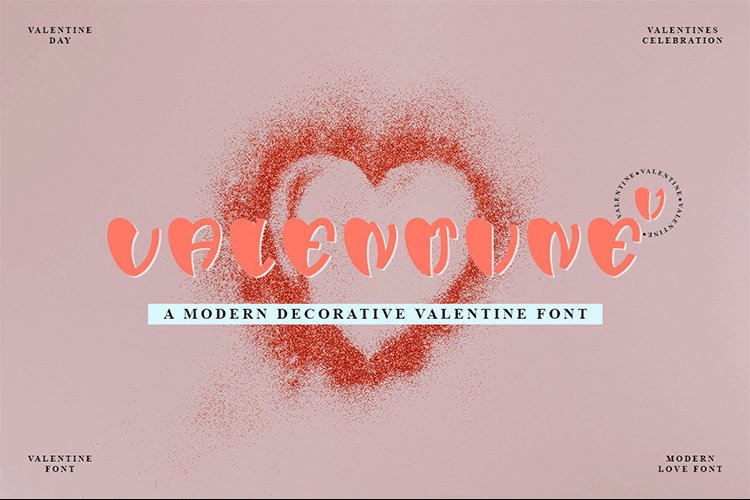 Valentine One - Decorative Font