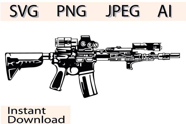 Gun SVGs Image 3