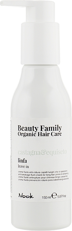 Strengthening Cream Fluid for Long & Brittle Hair - Nook Beauty Family Organic Hair Care