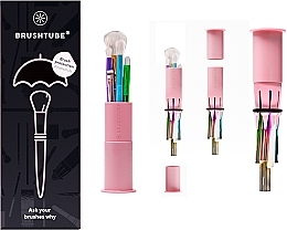 Meikkisivellinteline, rose blush Brushtube