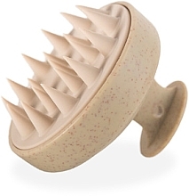 Hiusten ja hiuspohjan hierova harja, beige Mohani Hair Scalp Massager & Shampoo Brush Beige