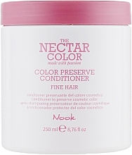 Väriä suojaava hoitoaine ohuille ja normaaleille hiuksille Nook The Nectar Color Color Preserve Conditioner