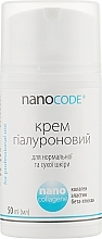 Kasvovoide hyaluronihapolla NanoCode NanoCollagen Cream