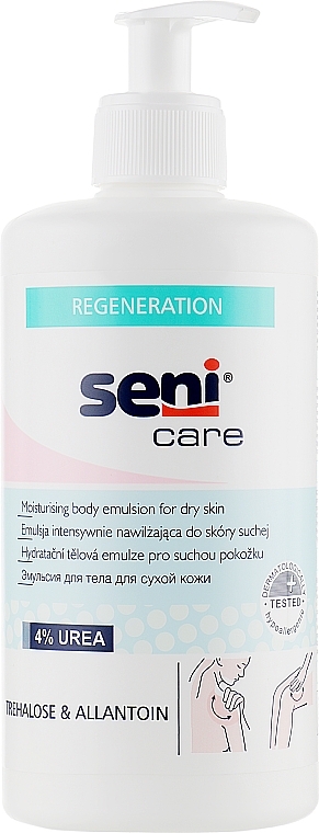 Vartalovoide kuivalle iholle - Seni Care Regeneration Body Emulsion