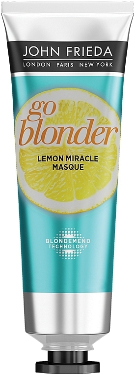 Vahvistava naamio hauraille hiuksille - John Frieda Sheer Blonde Go Blonder Lemon Miracle