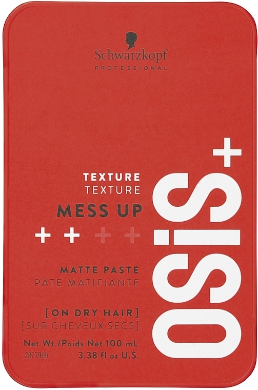 Mattaava hiusvaha - Schwarzkopf Professional Osis+ Mess Up Matt Gum